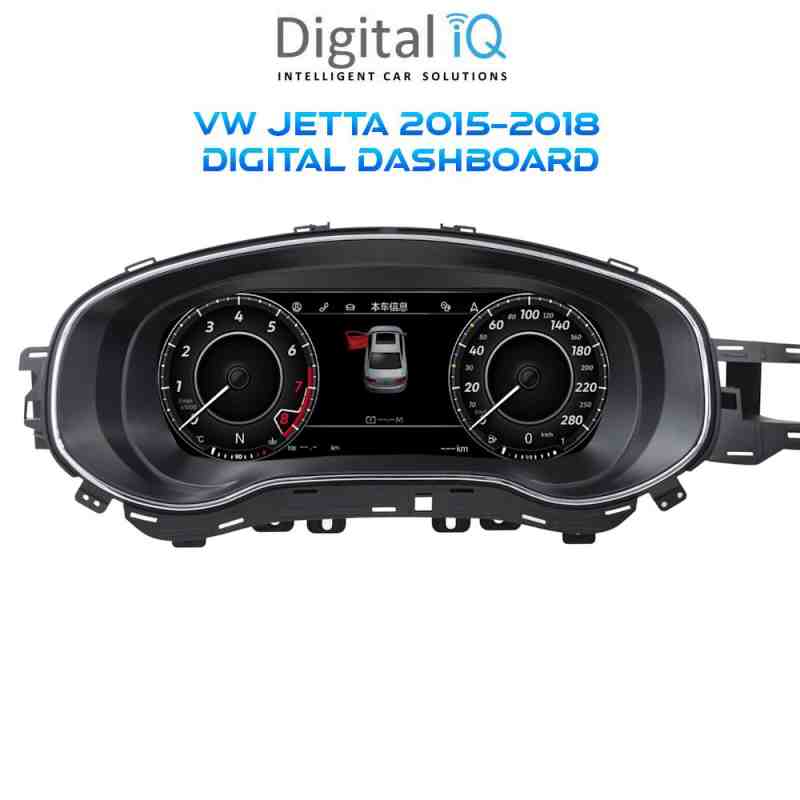 DIGITAL IQ DYL 739_DC (10.25") DIGITAL INSTRUMENT CLUSTER for VW JETTA mod. 2015-2018 with HDMI input