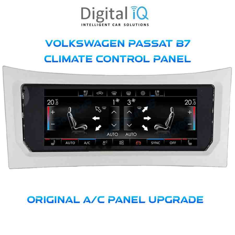 DIGITAL IQ CCP 763_CP (6.9") (PQ) CLIMATE CONTROL PANEL for VW PASSAT (B7) mod. 2005-2010