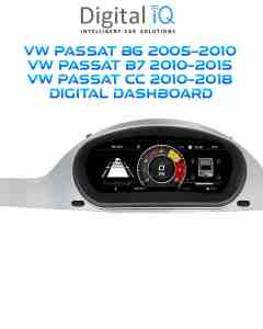 DIGITAL IQ DYL 763_DC (10.25") DIGITAL INSTRUMENT CLUSTER for VW PASSAT - CC mod. 2005-2015