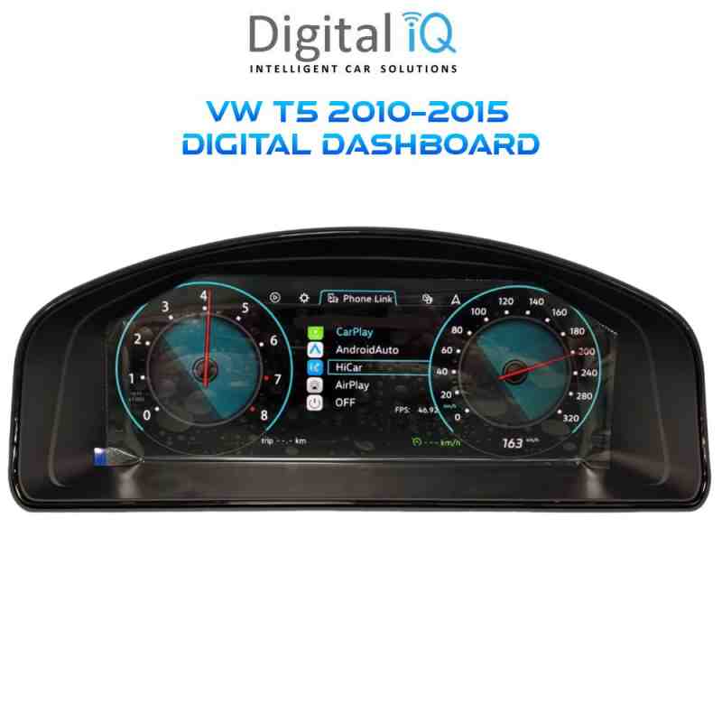 DIGITAL IQ DYL 741_DC (12.3") DIGITAL INSTRUMENT CLUSTER for VW T5 mod. 2005-2015 with HDMI input
