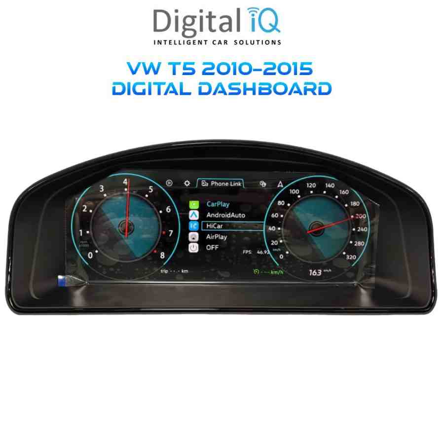 DIGITAL IQ DYL 741_DC (12.3") DIGITAL INSTRUMENT CLUSTER for VW T5 mod. 2010-2015