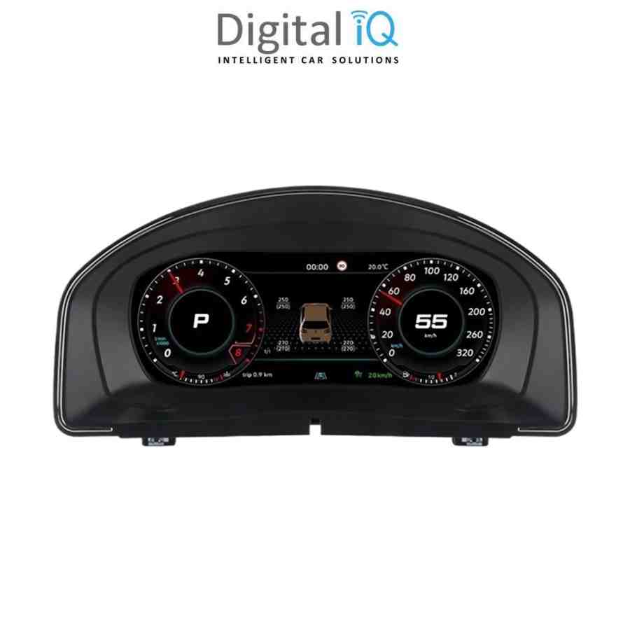 DIGITAL IQ DYL 762_DC (12.3") DIGITAL INSTRUMENT CLUSTER for VW TOURAN mod. 2010-2016 with HDMI input