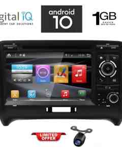 DIGITAL IQ X078_GPS (7'' DVD) MULTIMEDIA SYSTEM for AUDI ΤΤ mod. 2007-2015