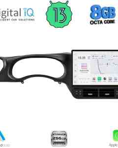 DIGITAL IQ ZFG 895_CPA (16.8inc) MULTIMEDIA SYSTEM for JEEP WRANGLER mod. 2011-2017